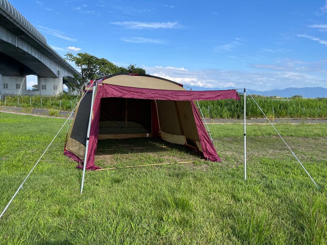 コールマン　タフスクリーンタープ400（限定カラー：バーガンディ）