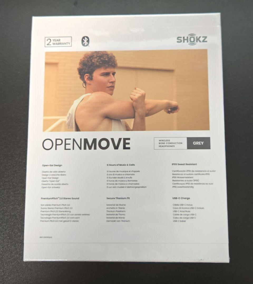 y*s様 SHOKZ 骨伝導イヤホンOPENMOVE S661 グレー