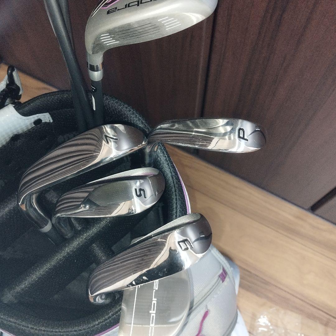 コブラ ゴルフクラブ レディース 8本セット PUMA キャディバッグ付き