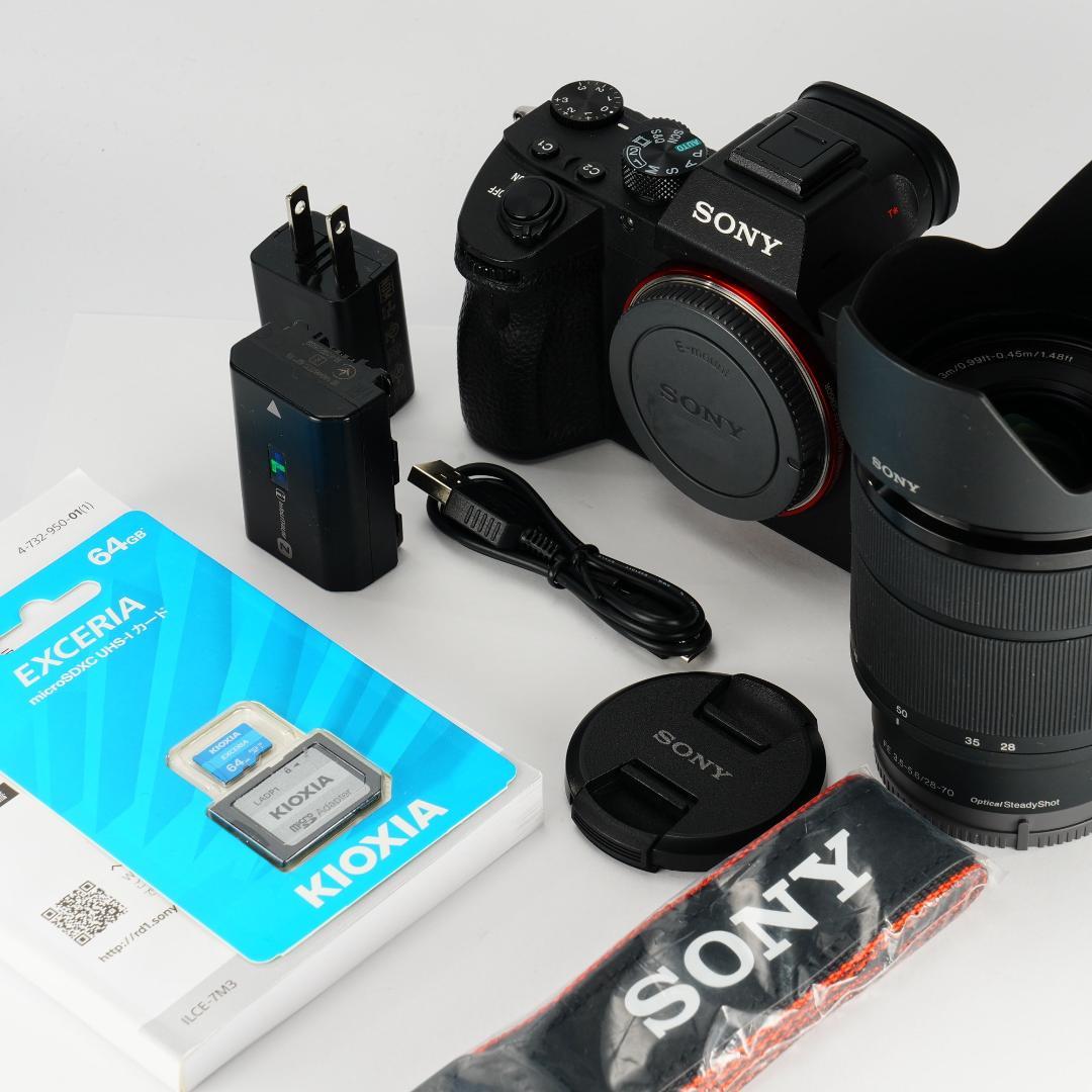 【完全セット】α7III美品！11,412回/20万 すぐ撮影可能 868