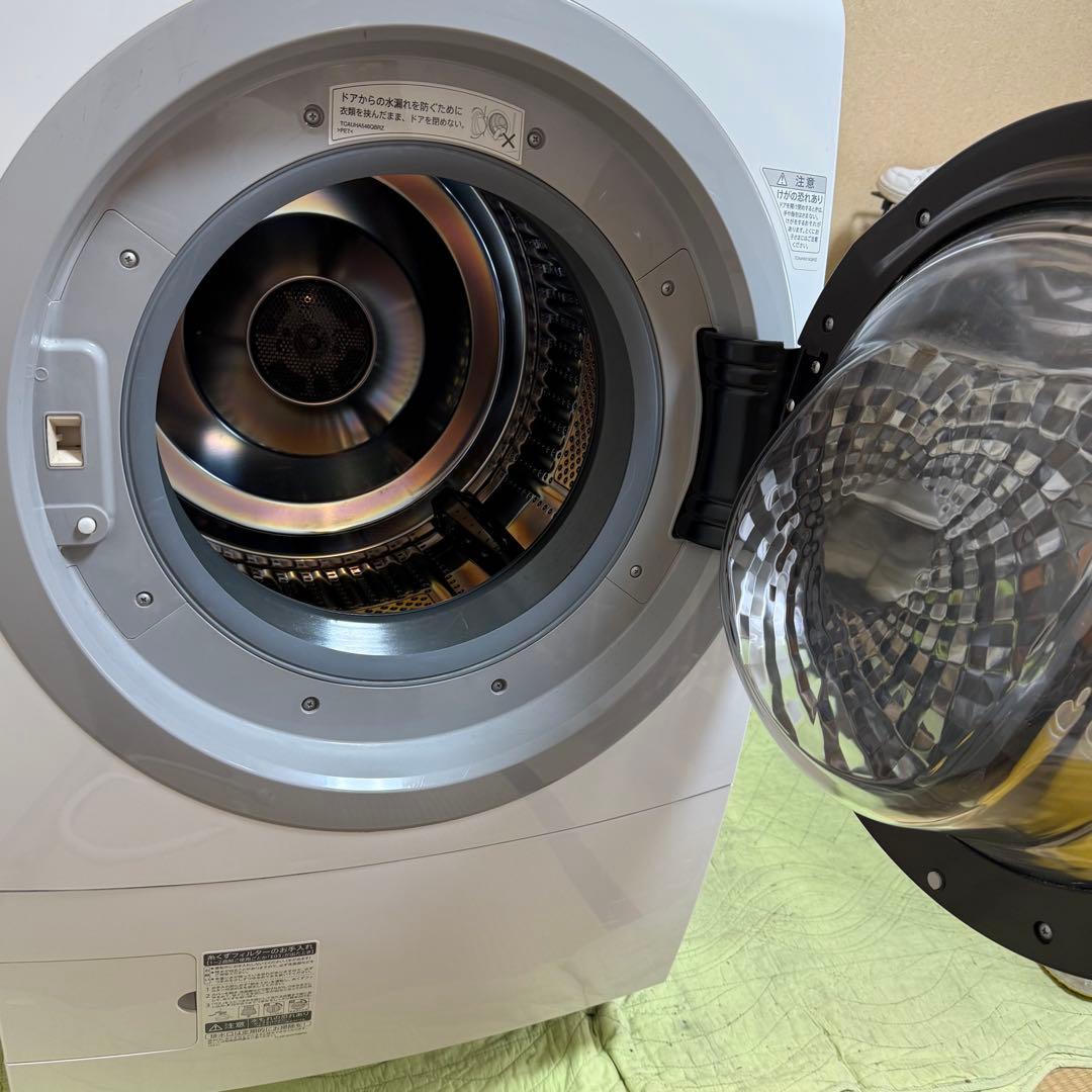 【説明文必須】SHARP シャープ　ドラム式電気洗濯乾燥機　ES-A210-SR