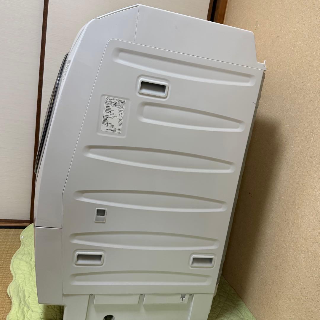 【説明文必須】SHARP シャープ　ドラム式電気洗濯乾燥機　ES-A210-SR