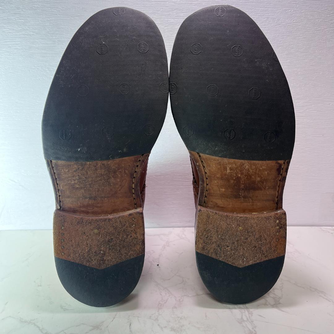 【美品】トリッカーズ M2508 モールトン 7.5 UK 茶 ブーツ