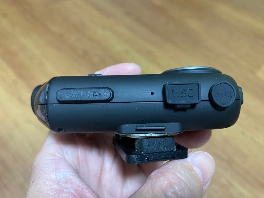 (中古)TEITO バイク用 2Kカメラ付インカムT-DRH-01 SDカード付