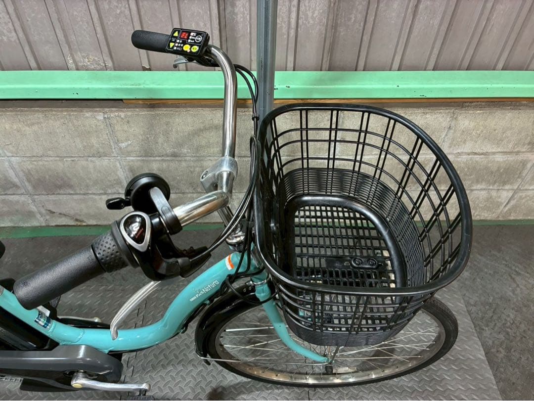 №3711 電動自転車　ヤマハ　パスナチュラ 26インチ ミントグリーン