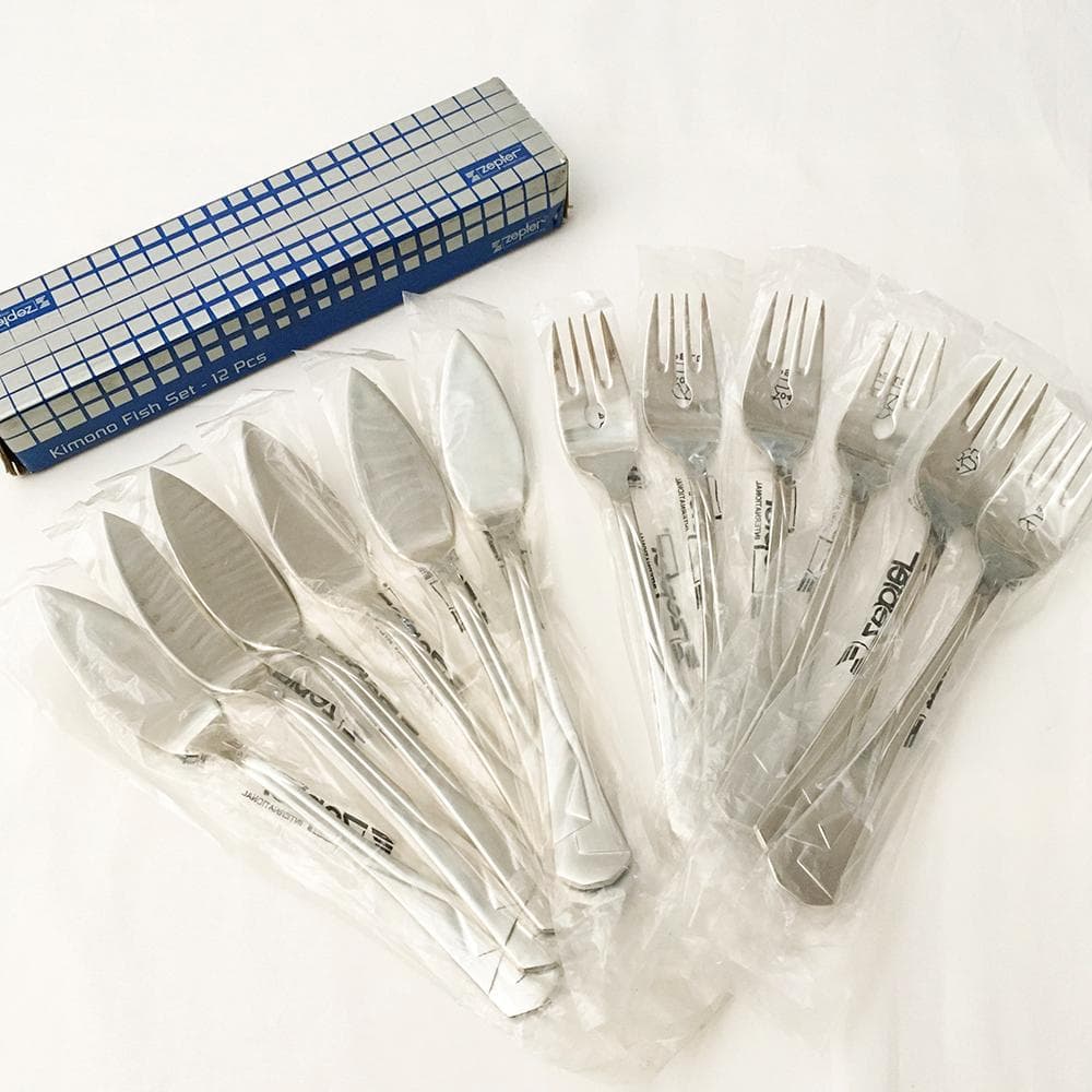 【Zepter】希少 Kimono シルバープレート フィッシュカトラリー