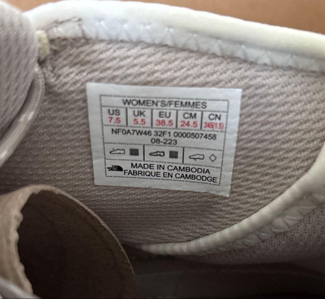 US購入 レア ノースフェイス チャッカブーツ ホワイト