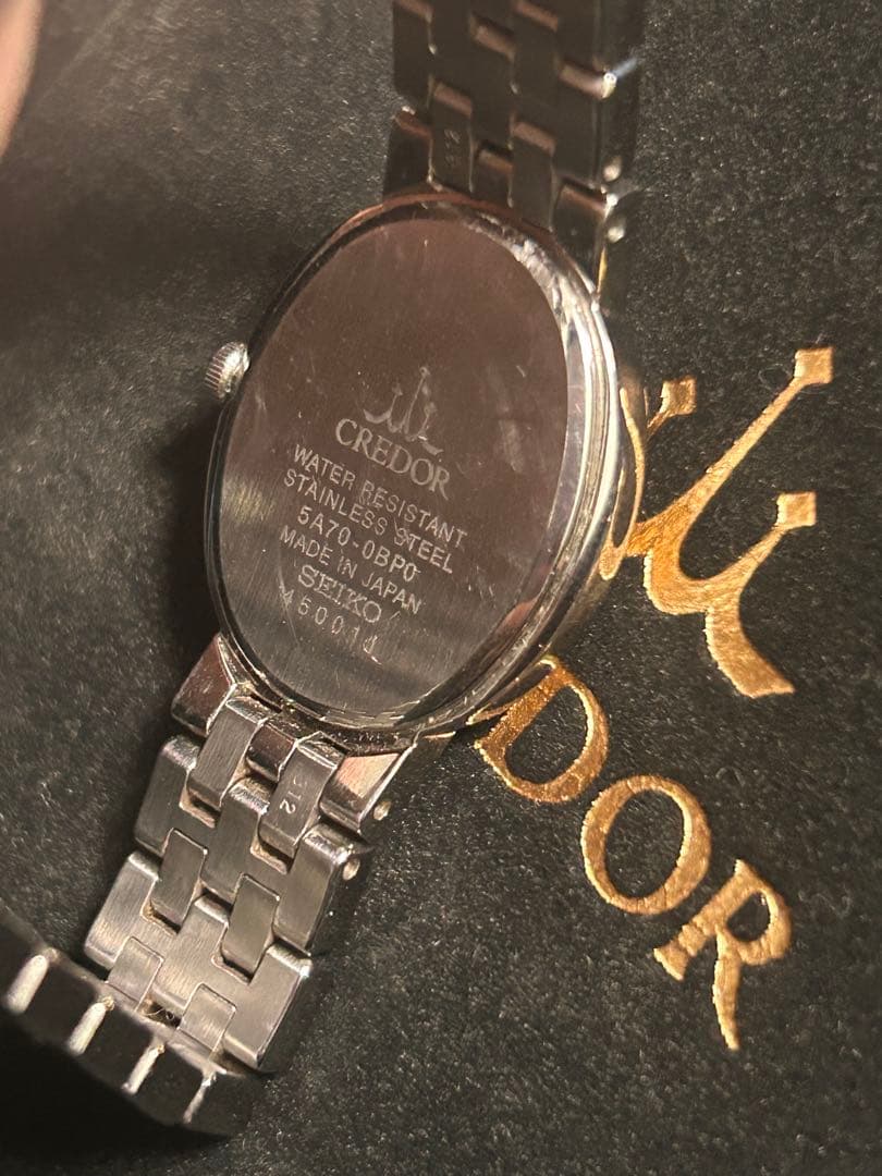 【美品】SEIKO CREDOR 5A70-0BP0