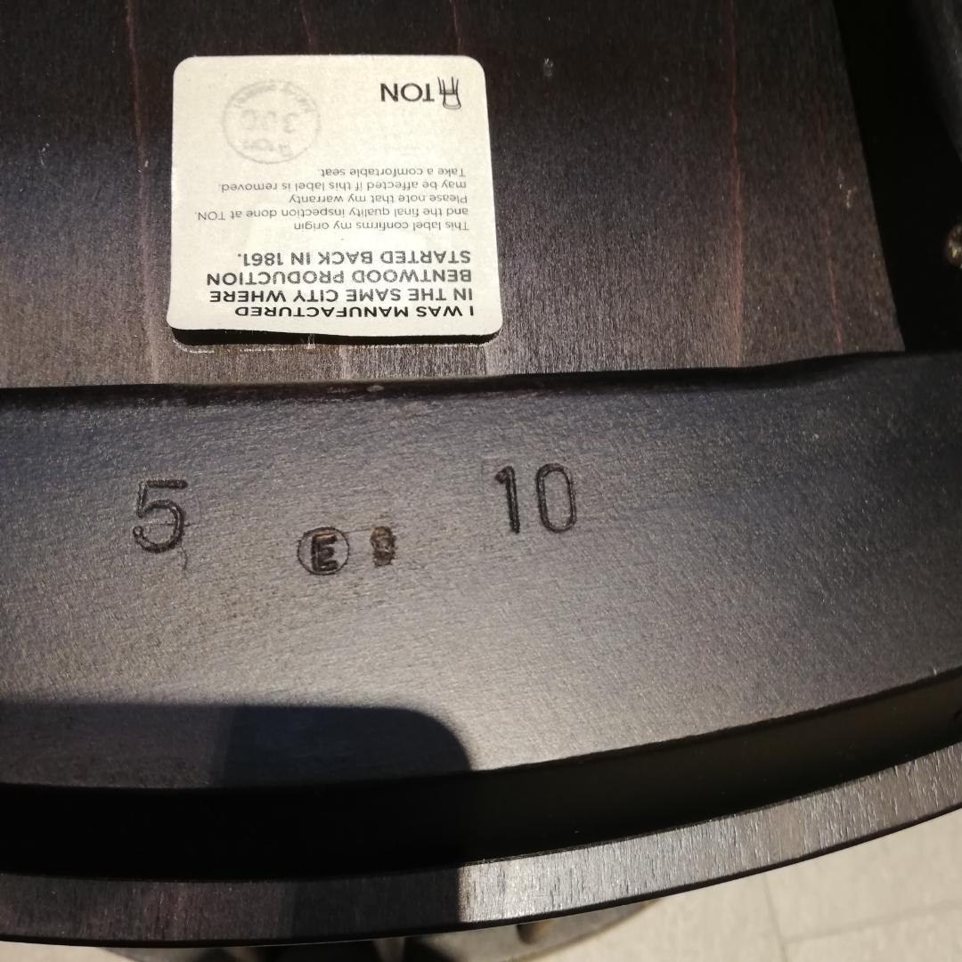 ♠TON/トン　Ironica Chair/アイロニカ チェア　４脚セット