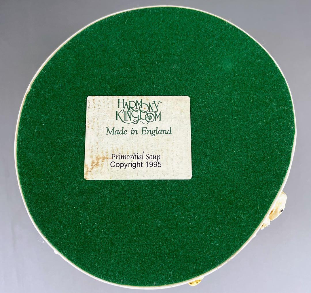 【希少】ハーモニーキングダム 亀 小物入れ カメ かめ 彫刻 置物 ボックス