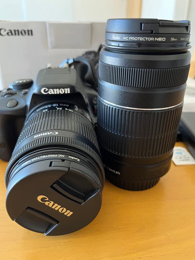 美品◆Canon EOS kiss x7 ダブルズームキット