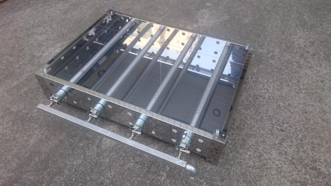 ネット専売品　極厚６ミリ鉄板　鉄板焼きグリラー　幅７５×５５　お好み焼きそば祭り