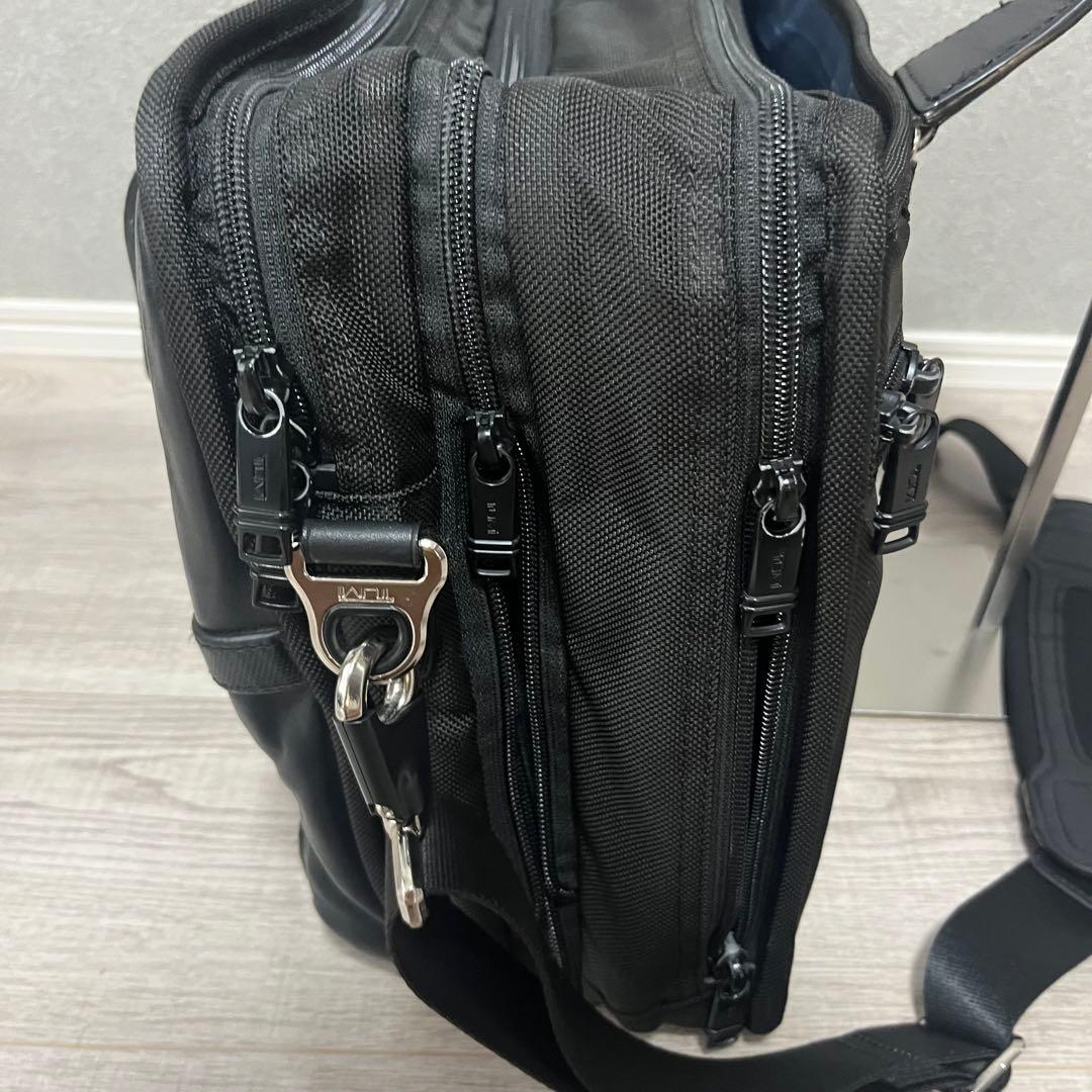 【美品】 TUMI ビジネスバッグ ALPHA3 BLACK CHROME 限定