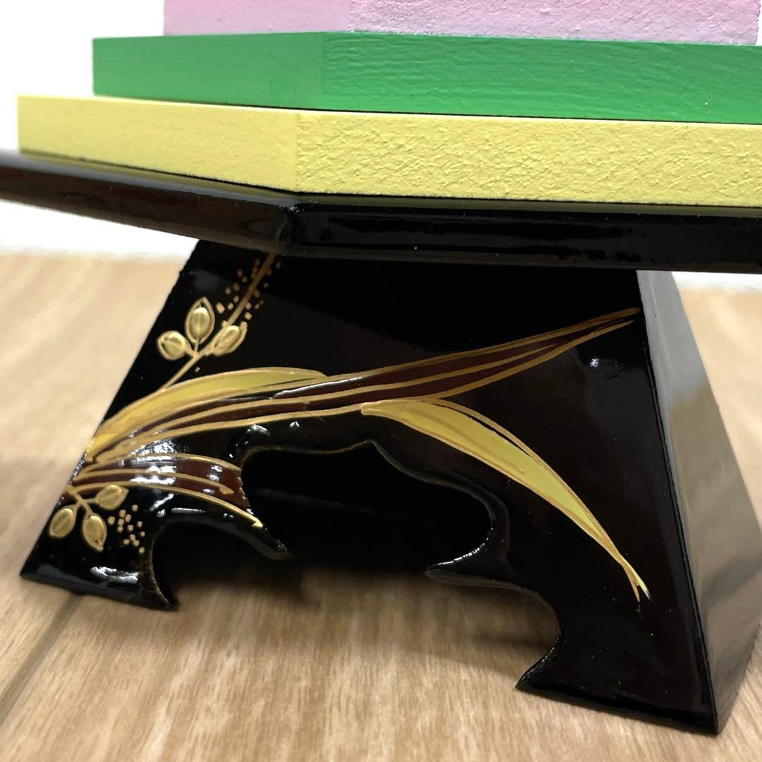 雛人形　桃の節句　雛道具　本金実り　連台かさ