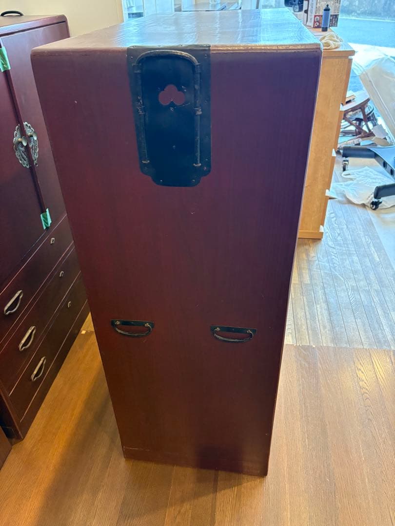 ①桐箪笥　レトロ　アンティーク　チェスト　和箪笥