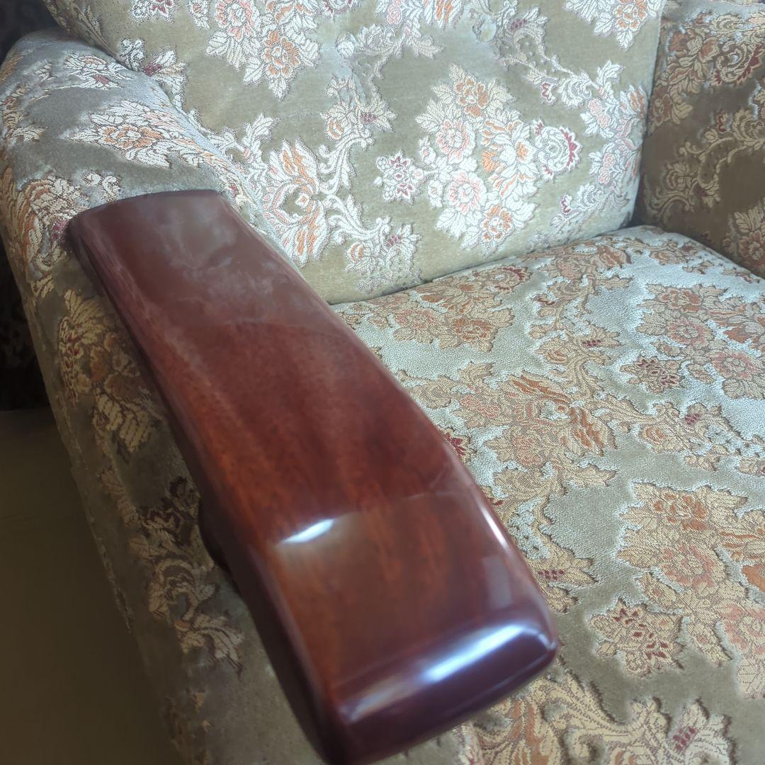 【☆美品☆】【高級シングルソファー】金華山織【※２脚ある内の１脚】②番