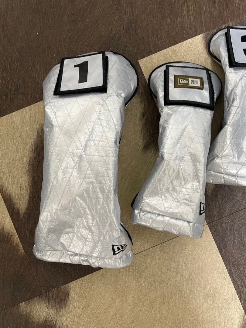 激レア　ニューエラ キャディバック ヘッドカバーフルコンボ