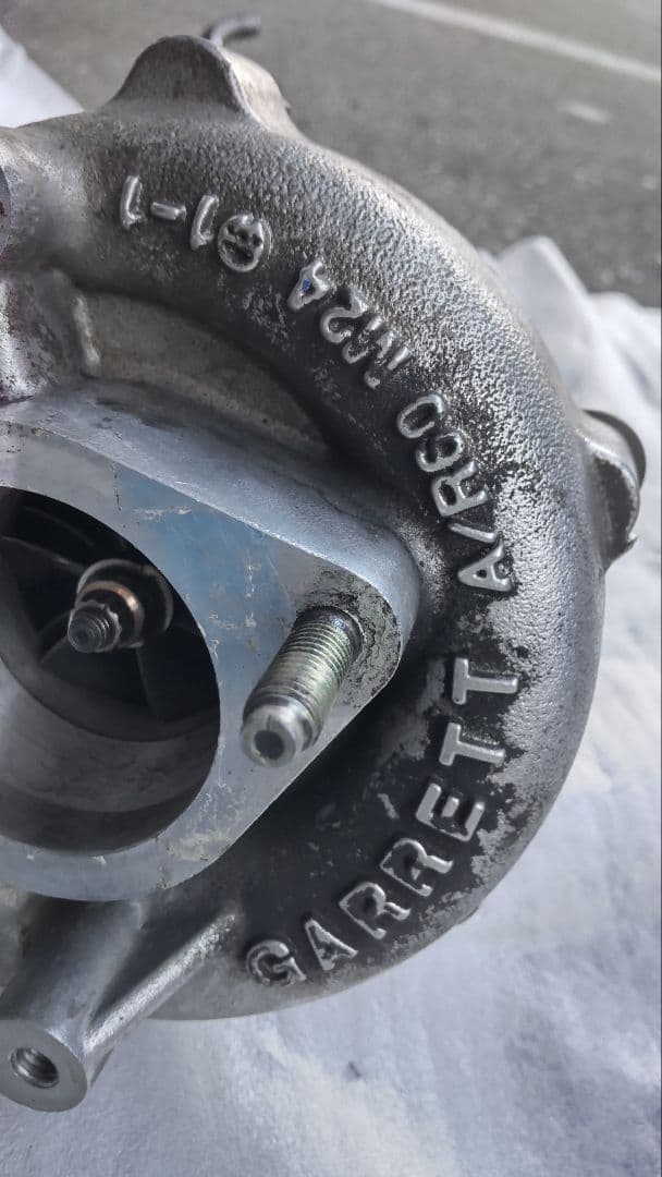 S14シルビア後期 純正タービン と 付属品