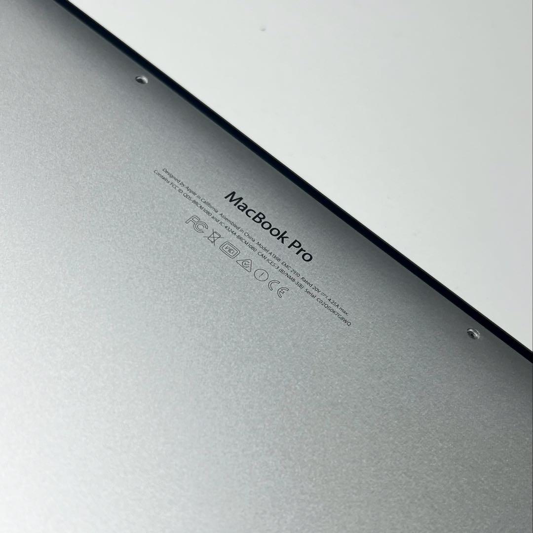 【最高峰2.8GHz/1TB美品】MacBookPro15Mid2015ジャンク