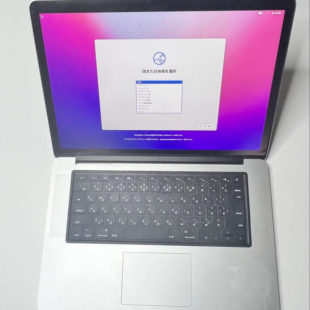 【最高峰2.8GHz/1TB美品】MacBookPro15Mid2015ジャンク