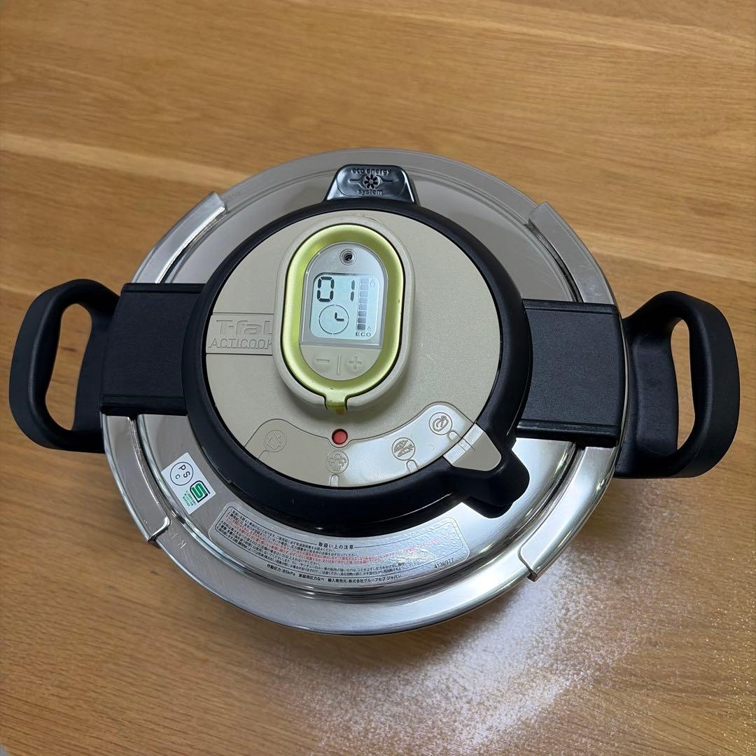 ティファール　圧力鍋　アクティクック　シンプリー　6リットル