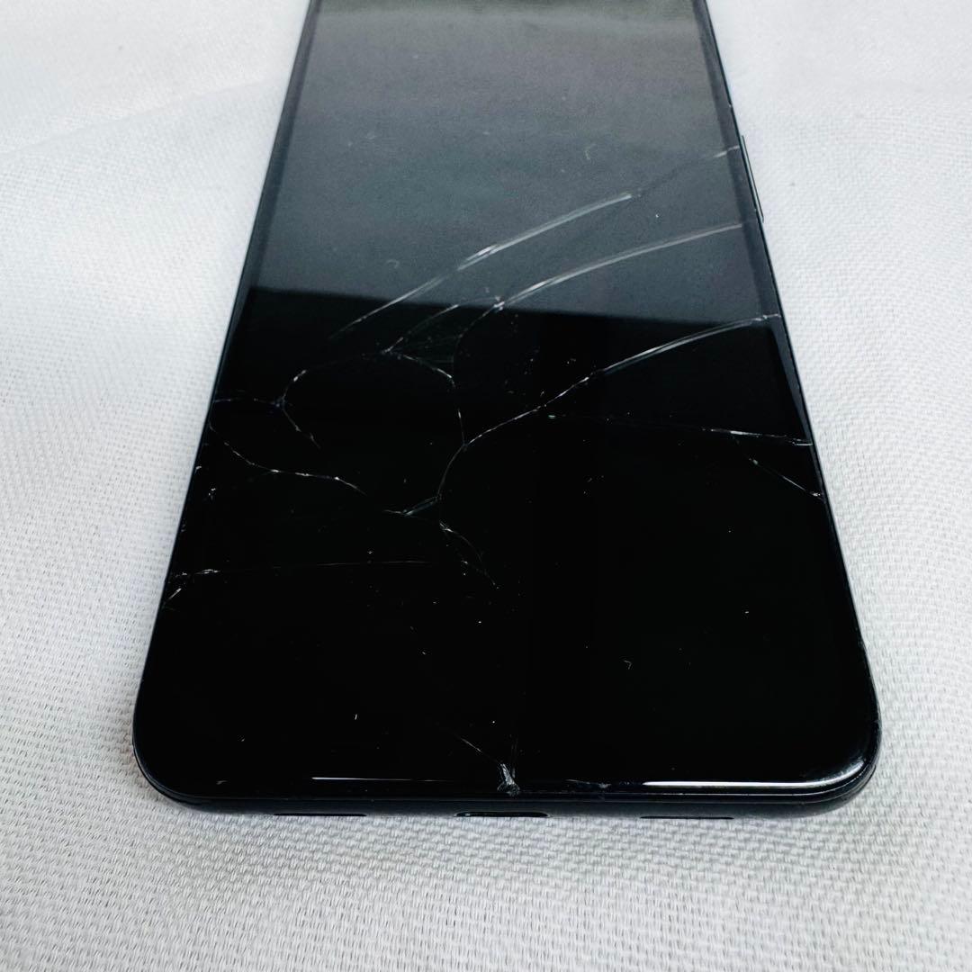 Google Pixel 5 ブラック 画面にひび割れあり