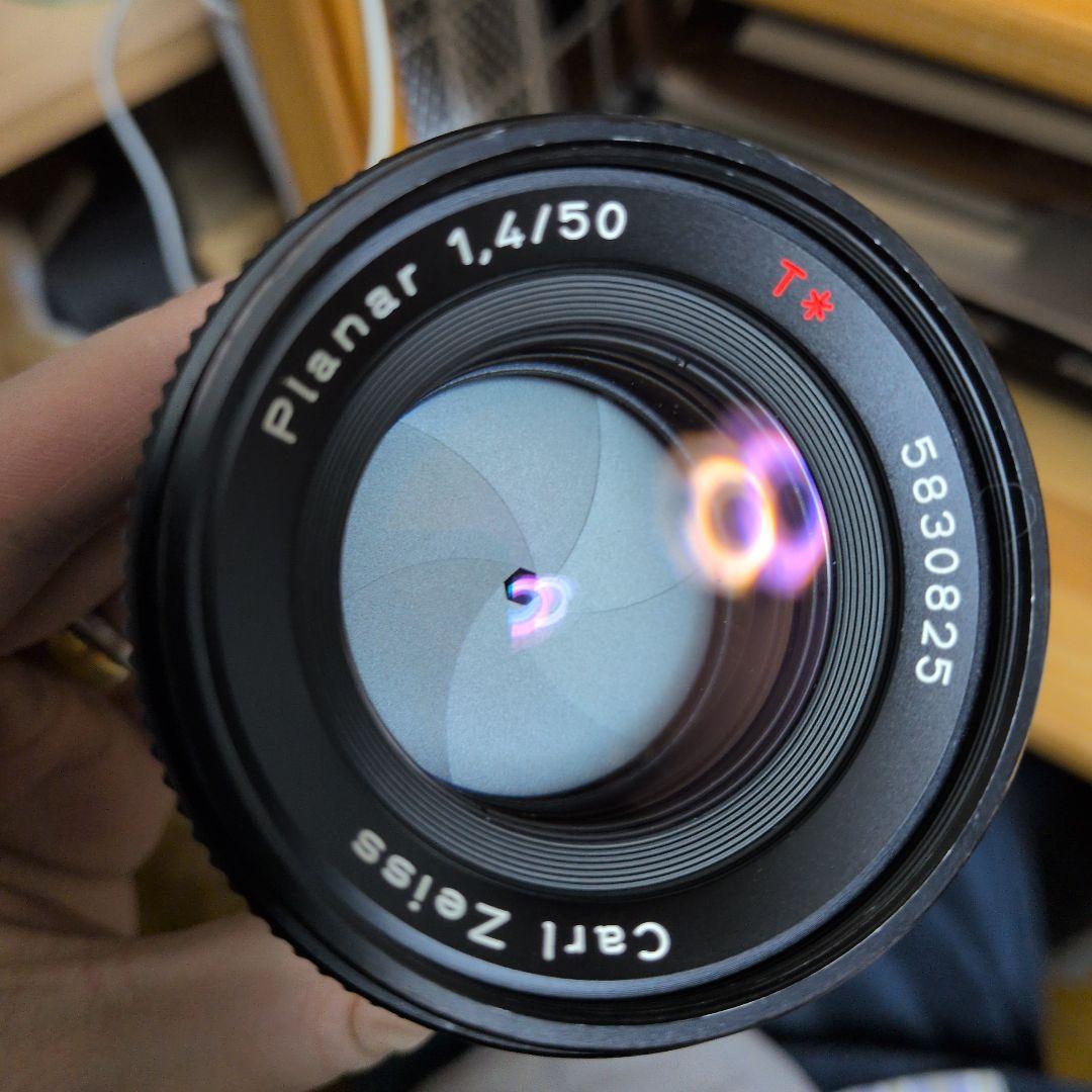 レンズ(単焦点) CONTAX Carl Zeiss Planar T* 50mm F1.4