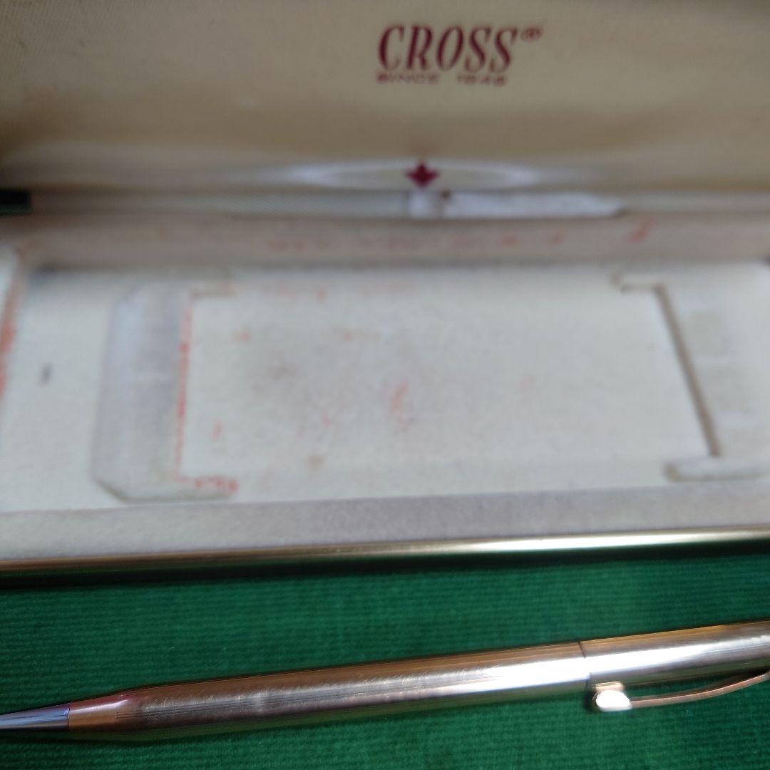 CROSS 14KT 1/20 金張　ボールペン　中古品