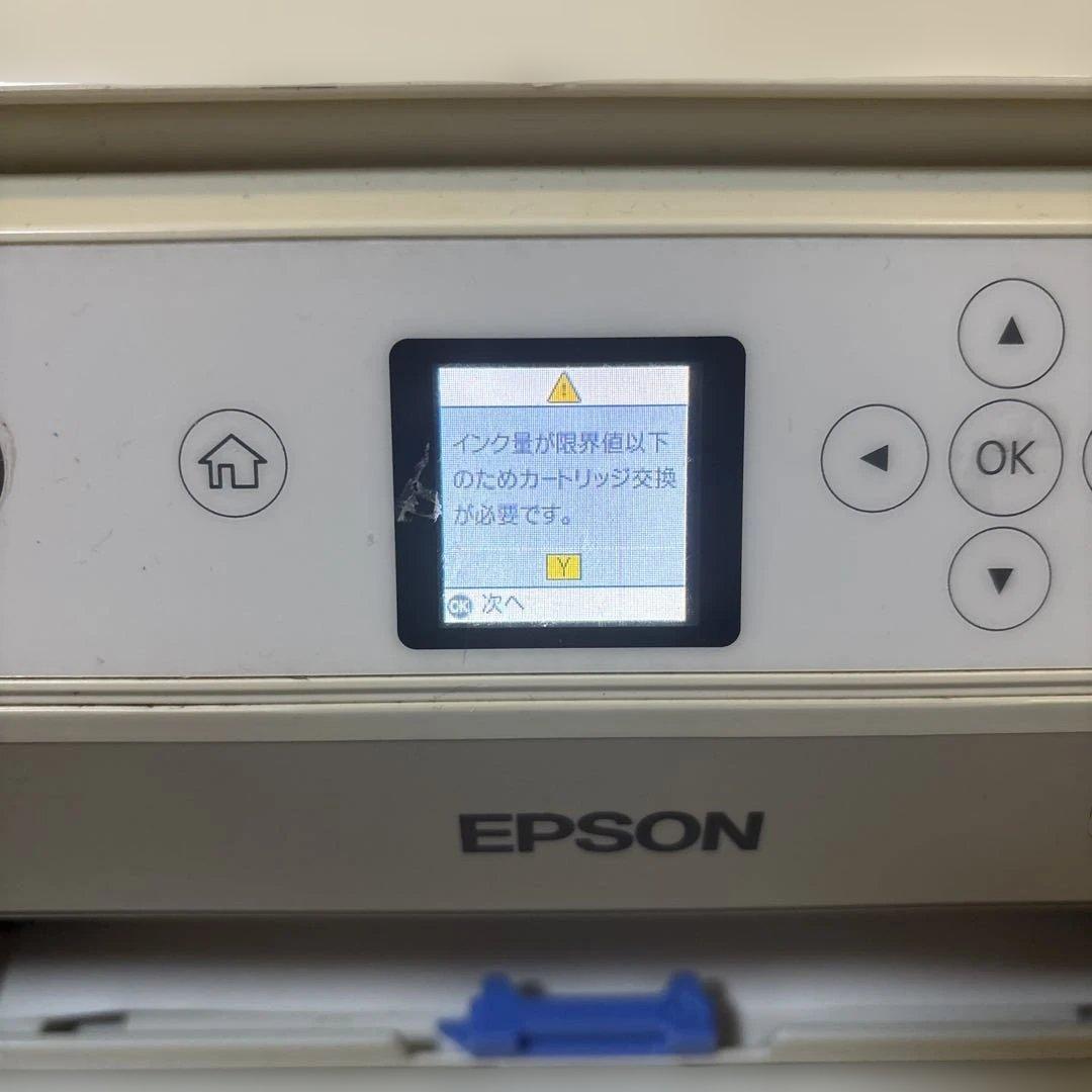 EPSON EP-711A インクジェットプリンター+用紙【動作のみ確認】