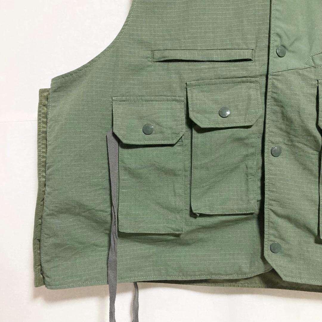 XLサイズ！ENGINEEREDGARMENTS ダブルフロントベスト