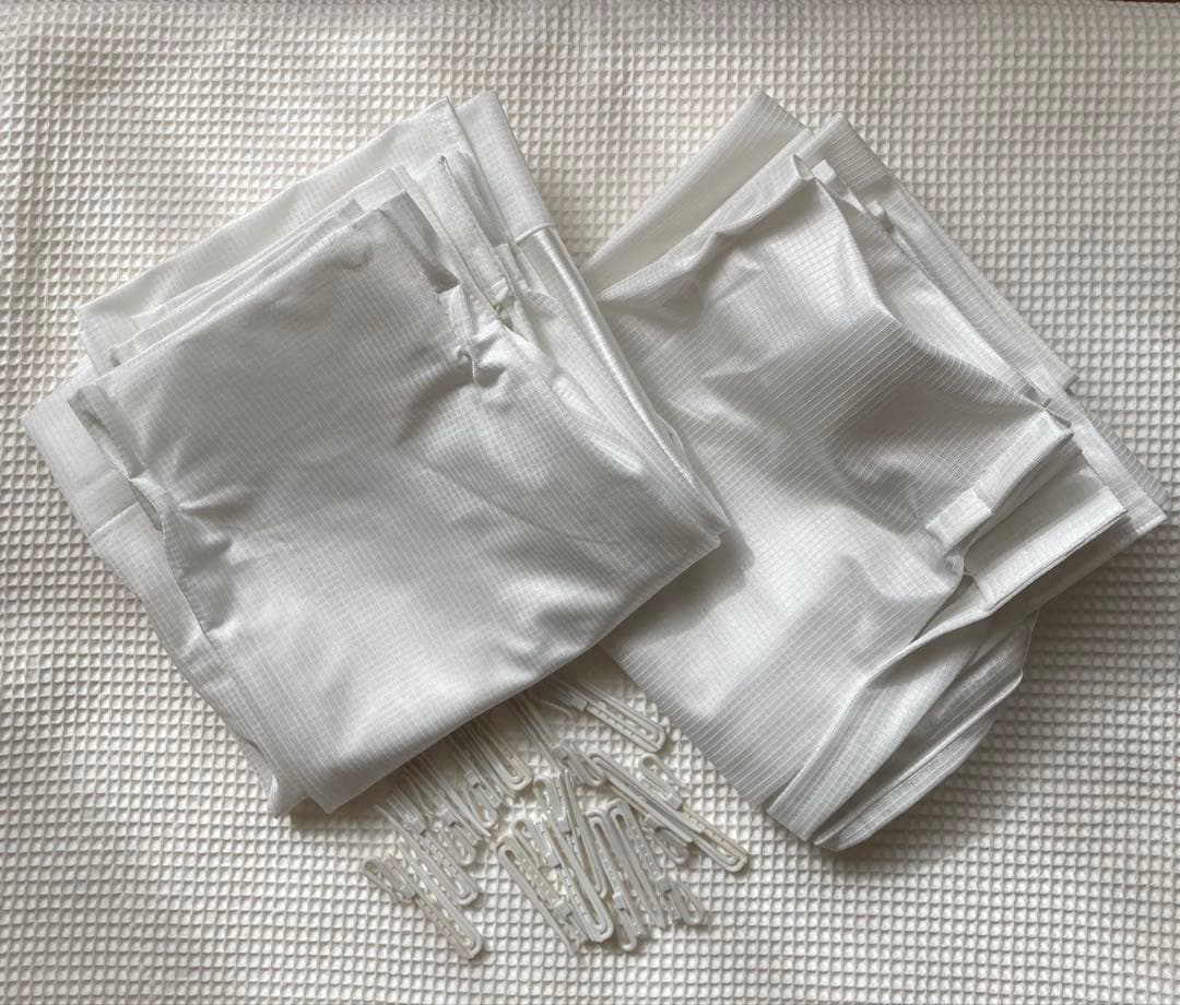 美品♡Francfranc ドレープカーテン　2枚セット➕おまけのレースカーテン