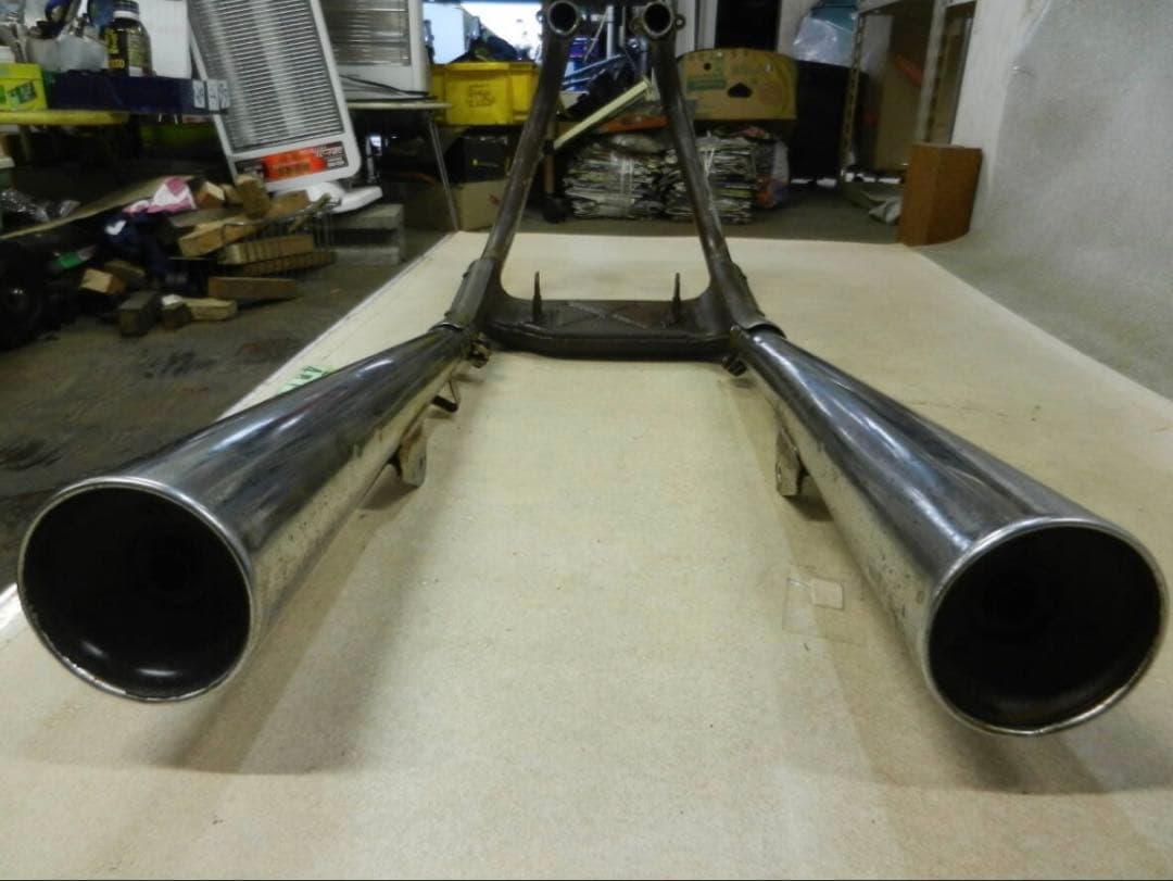 スズキ　gsx250e 純正マフラー　ザリ