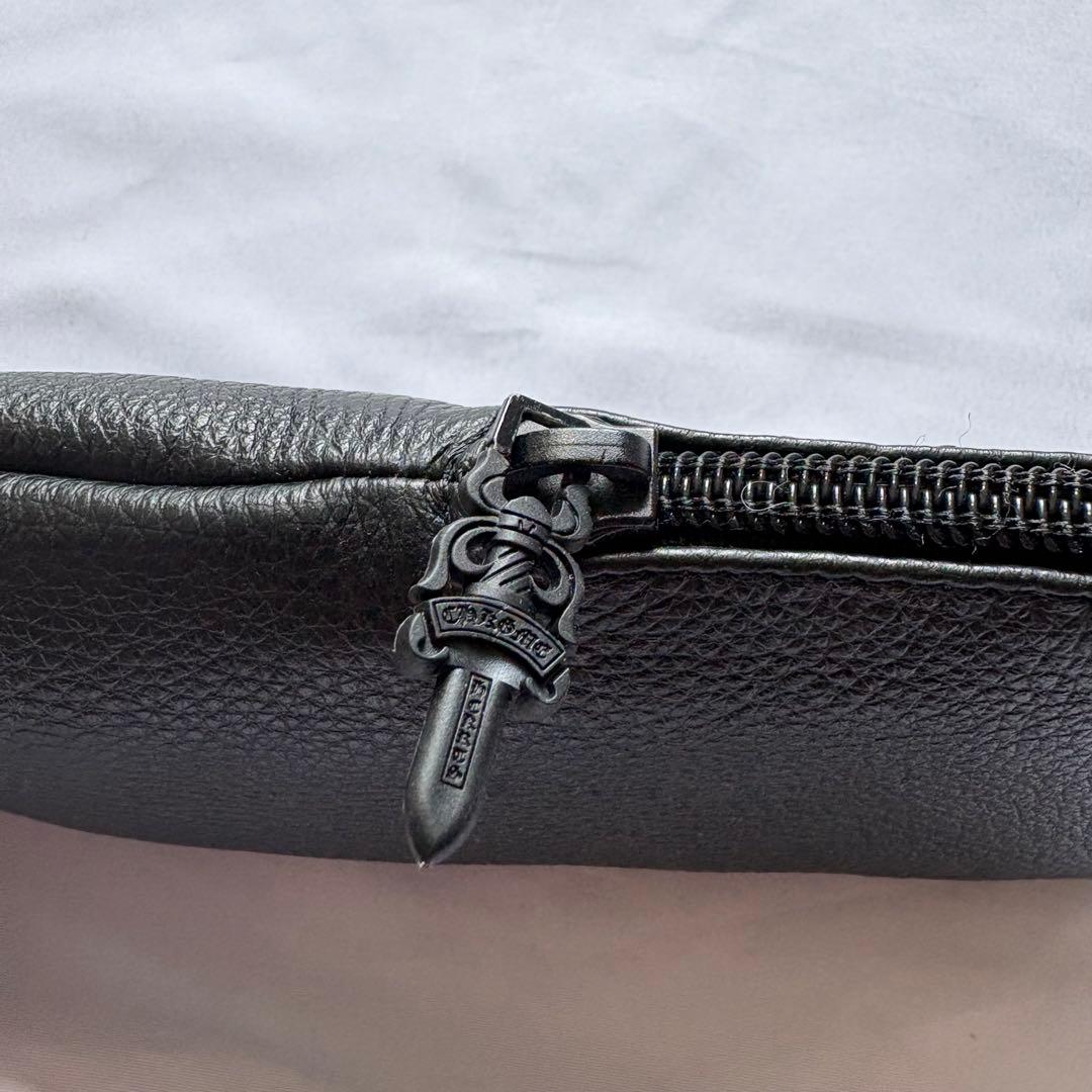 クロムハーツ メガネケース クリーナー セット レザーケース サングラス 美品