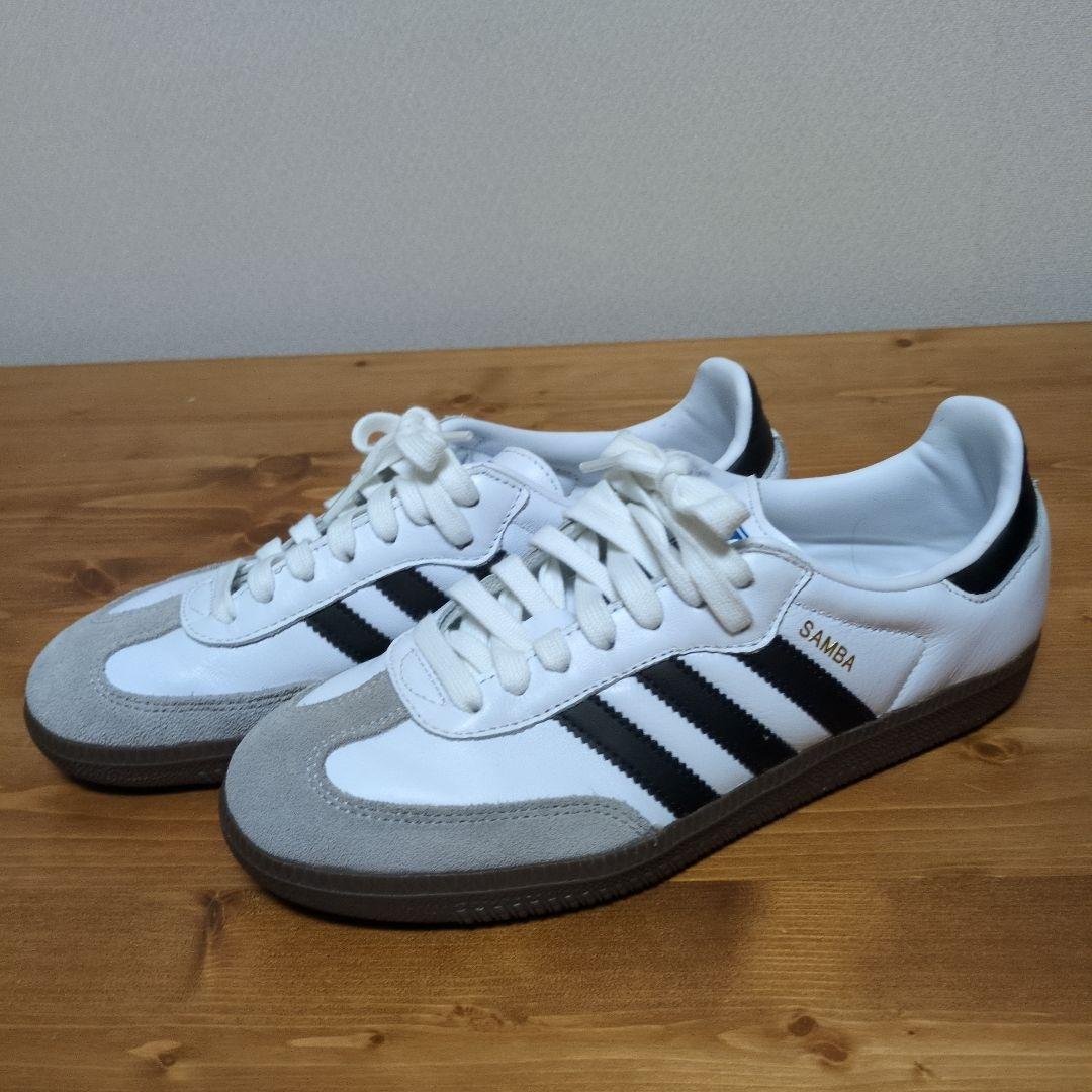 adidas Samba ホワイト/ブラック