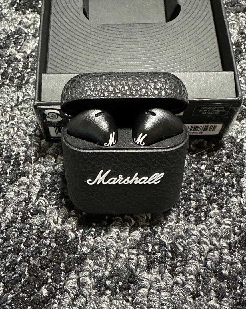 【良品】Marshall Minor IV ワイヤレスイヤホン 箱付き
