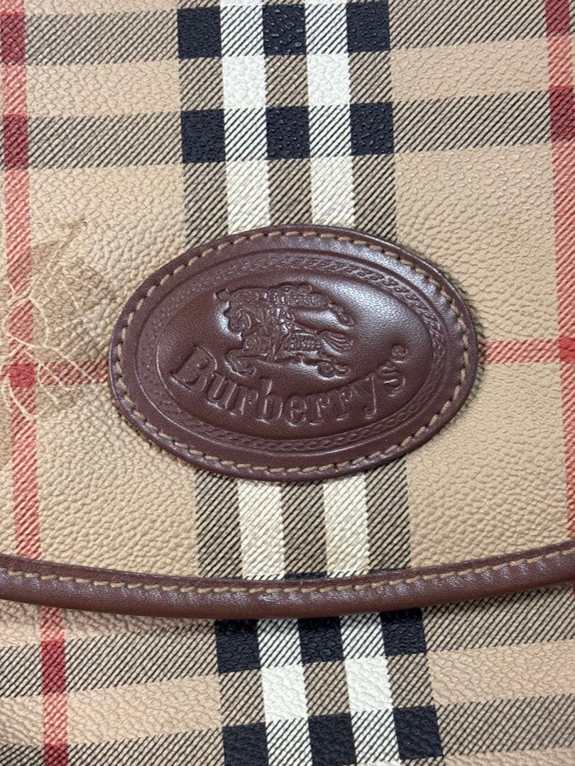 Burberry バーバリー ショルダーバッグ チェック柄 ヴィンテージ