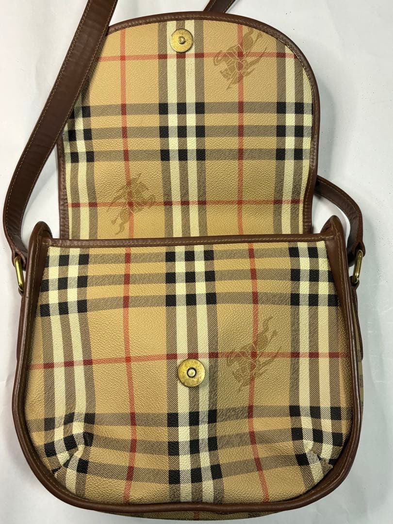 Burberry バーバリー ショルダーバッグ チェック柄 ヴィンテージ