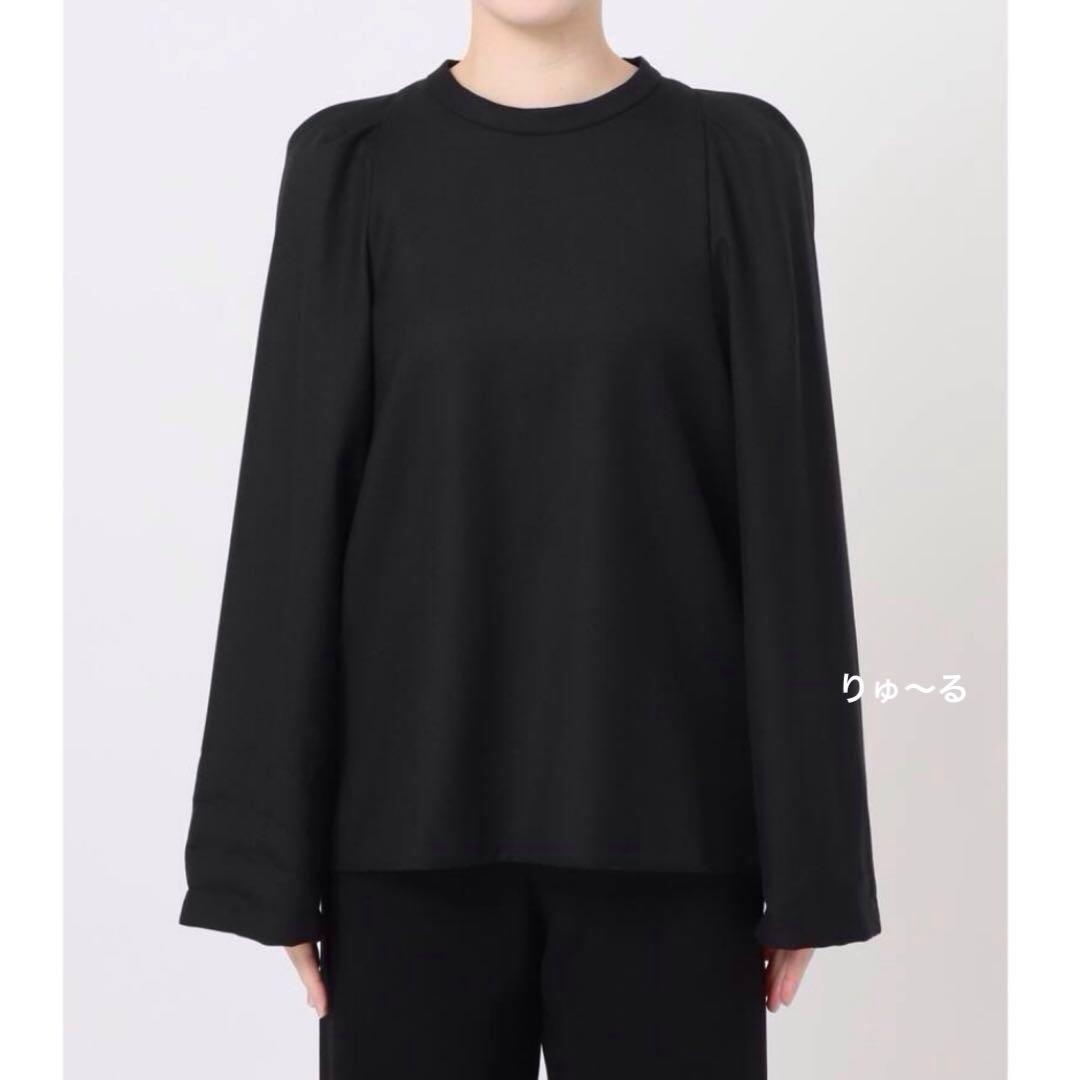 1回美品⭐️35200円⭐️ドゥーズィエムクラス Enchant ブラウス／ブラック