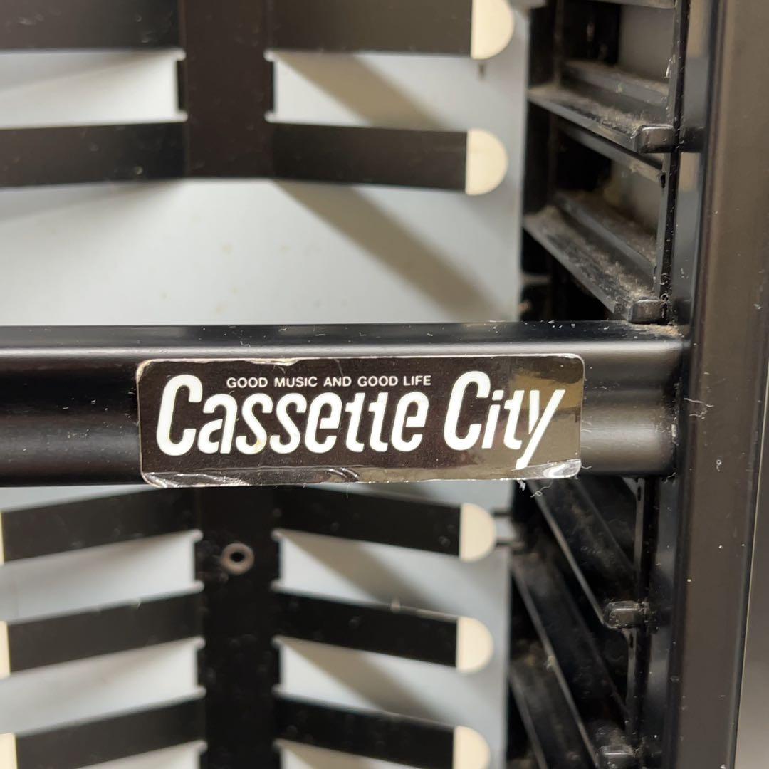 Cassette City カセットテープ収納ラック ケース 100本収納