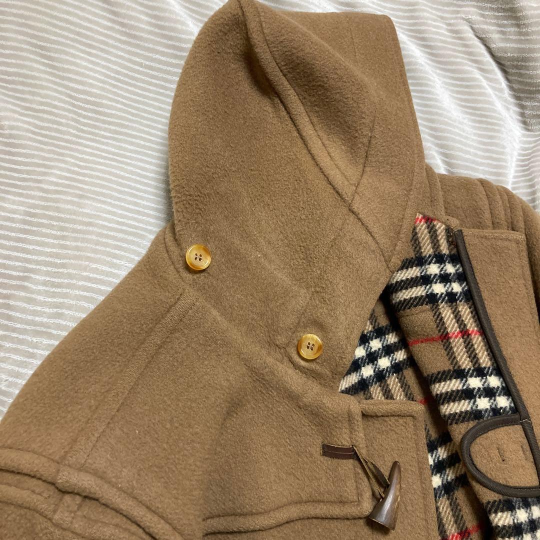 Burberry ダッフルコート(チンストラップ無し)ベージュ　レトロ