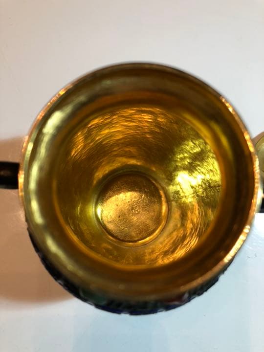 純金箔　トルコ製　壺