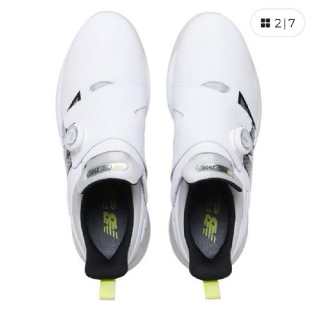 ニューバランス ゴルフシューズ　25センチ　新品未使用UGB2500