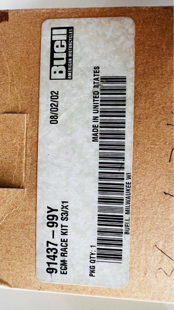 Buell ECM RACE KIT S3/X1 ビューエル 箱付