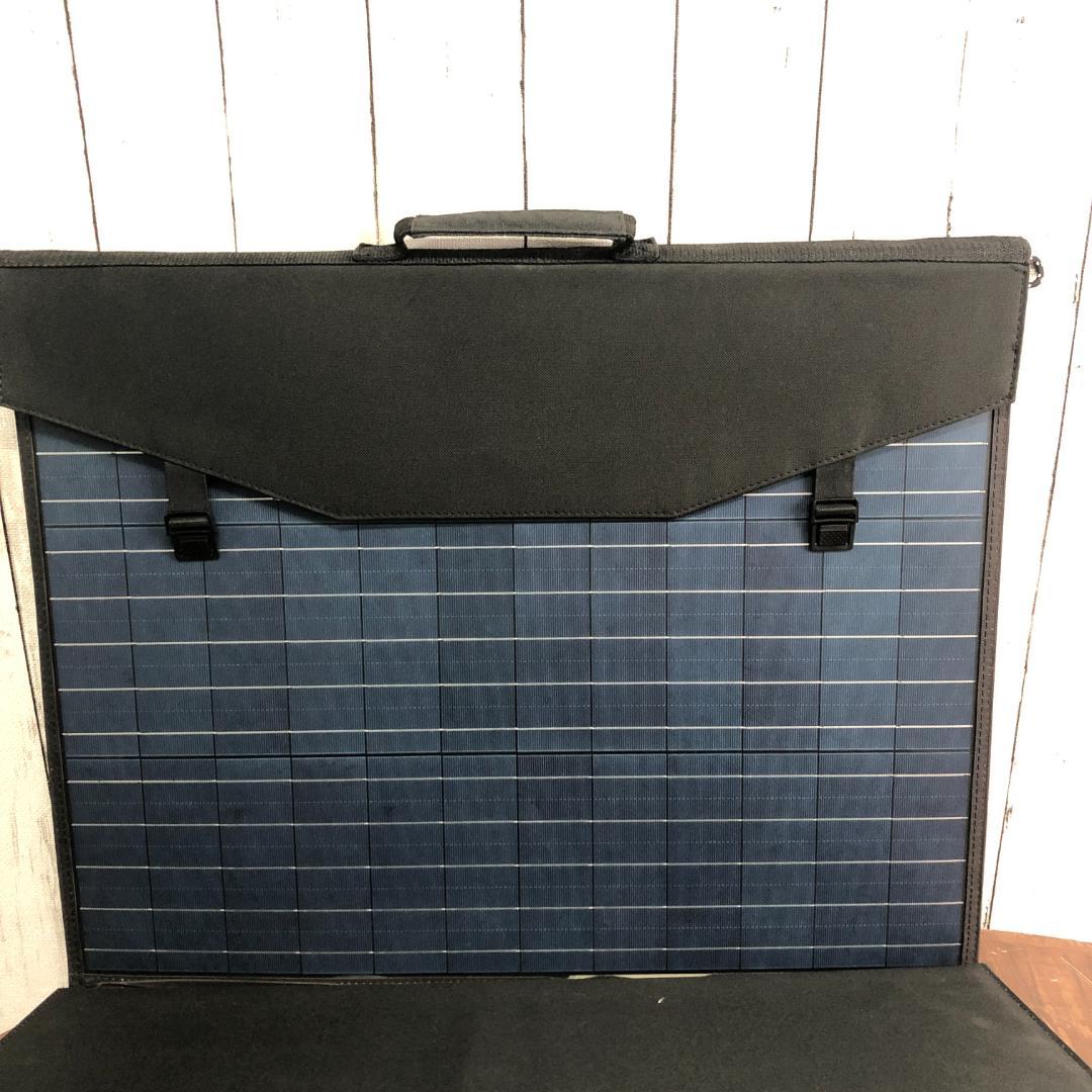 【極美品】ソーラーパネル 折りたたみ ポータブル電源 家庭用 持ち運び 　O