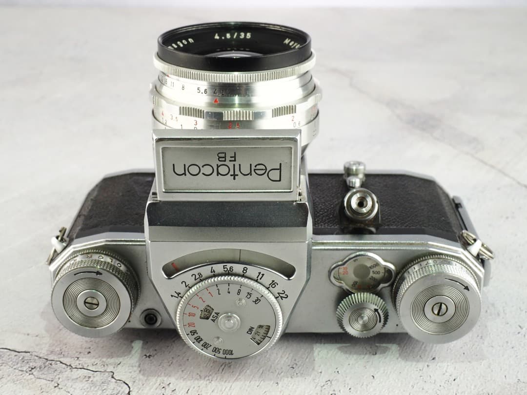 Pentacon FB 35mm一眼レフ Primagon 4.5/35