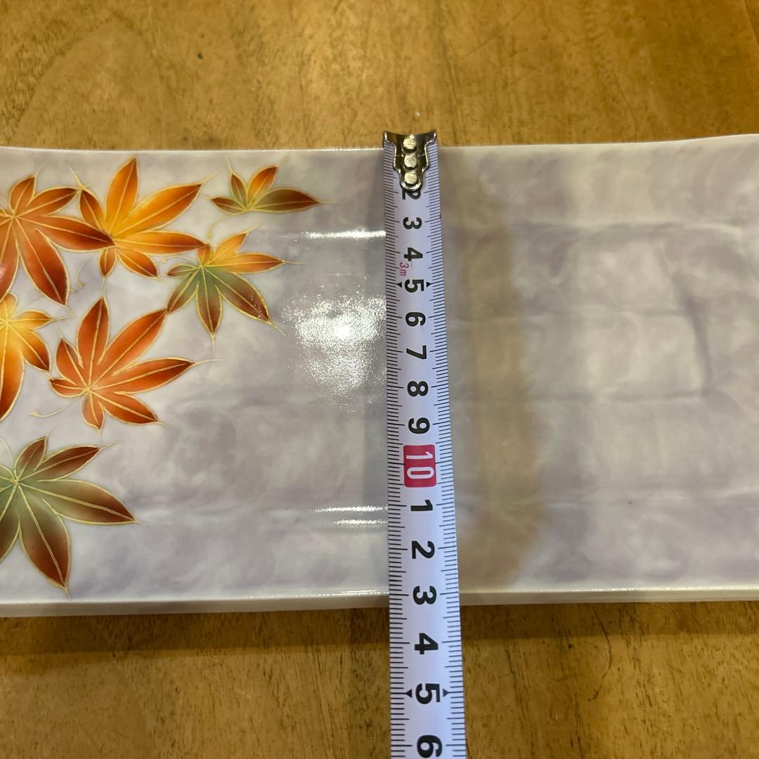 京焼 清水焼　陶葊 陶あん とうあん作　四季花　長皿揃え　希少