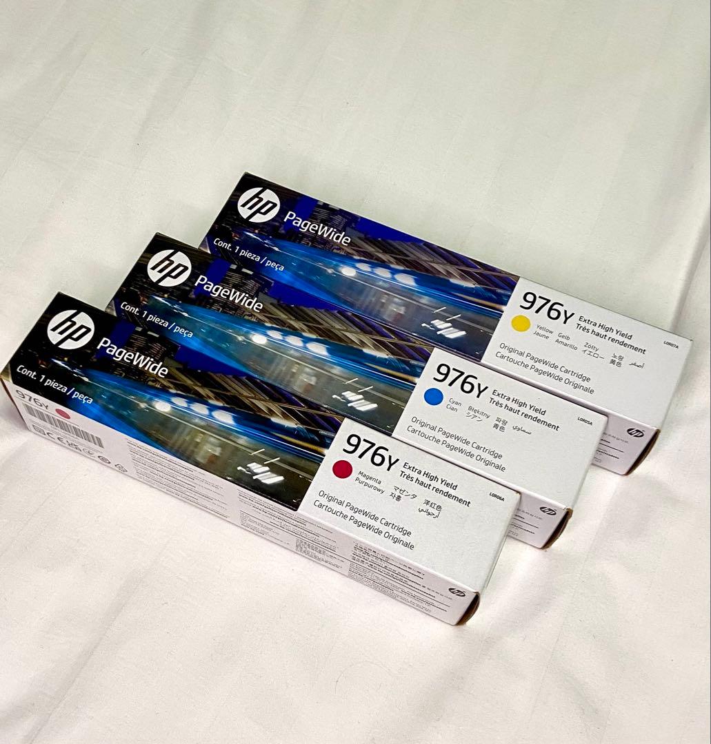 ★新品未使用品★HPメーカー純正インクカートリッジ★HP976Y4色5本セット