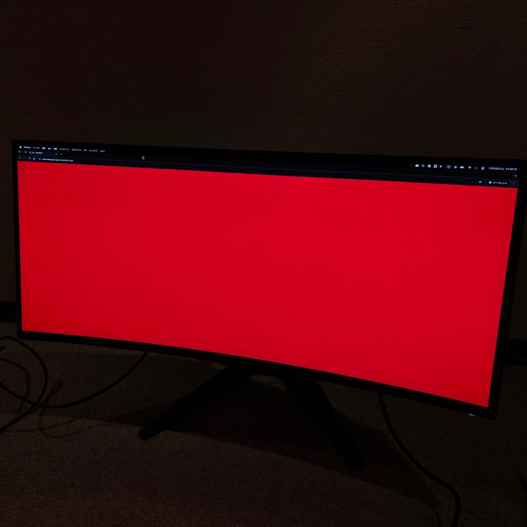 Dell Alienware AW3423DWF 有機EL湾曲モニター