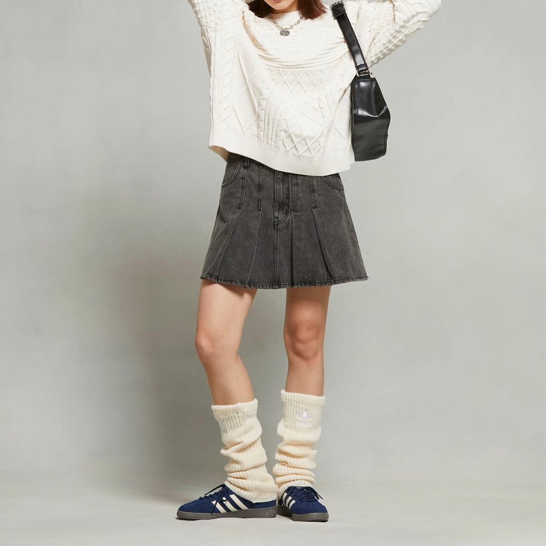 【先着1名様】adidas アディダス レッグウォーマー セット販売 黒・白