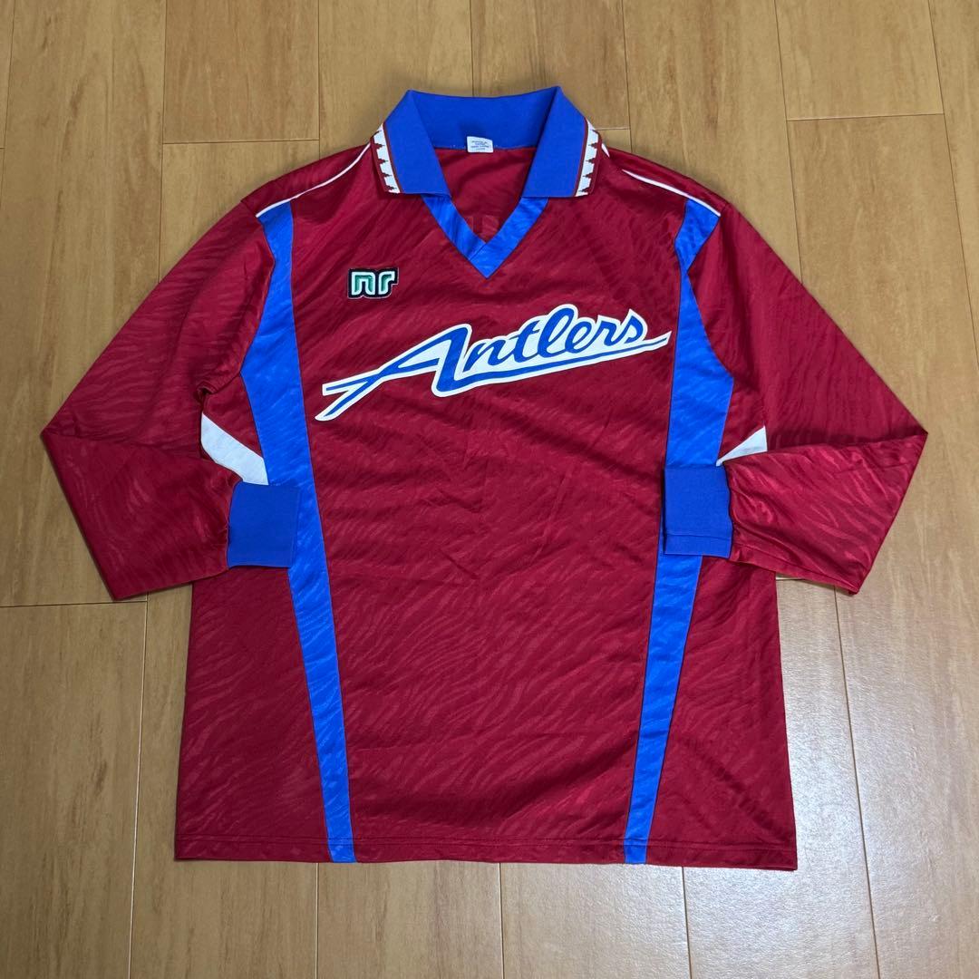 ennerre 90s 日本製 1992 鹿島アントラーズ 長袖 ユニフォーム